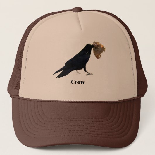 Crow Truckerkappe (Vorderseite)