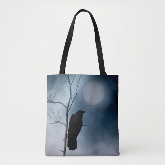 Crow und der Mellow Moon Tasche (Vorderseite)