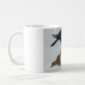 Crow und Harmonica Kaffeetasse (Links)