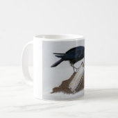 Crow und Harmonica Kaffeetasse (Vorderseite Links)