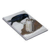 Crow und Harmonica Notizblock (Rechte Seite)