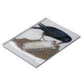Crow und Harmonica Notizblock (Linke Seite)