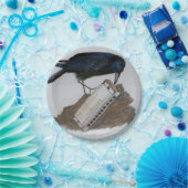 Crow und Harmonica Pappteller (Party)
