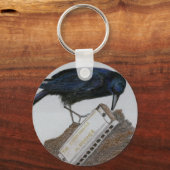 Crow und Harmonica Schlüsselanhänger (Vorderseite)