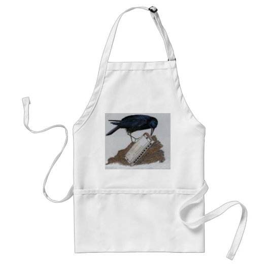 Crow und Harmonica Schürze (Vorne)