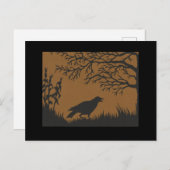 Crow und Mais Postkarte (Vorne/Hinten)