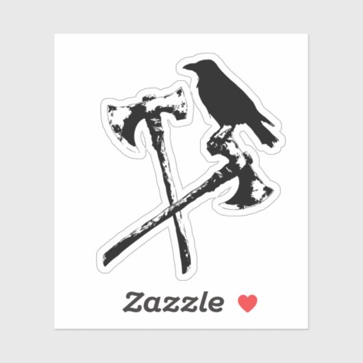 Crow- und Nord-Achsen Aufkleber (Blatt)