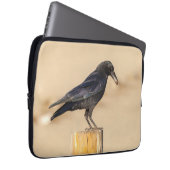 Crow und seine Nut Laptopschutzhülle (Vorne Rechts)