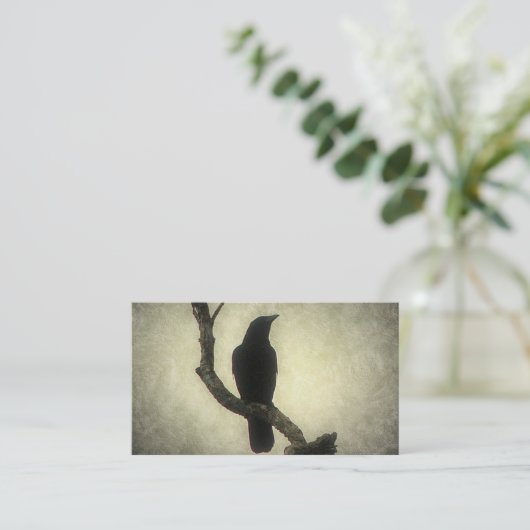 Crow Visitenkarte (Stehend Vorderseite)