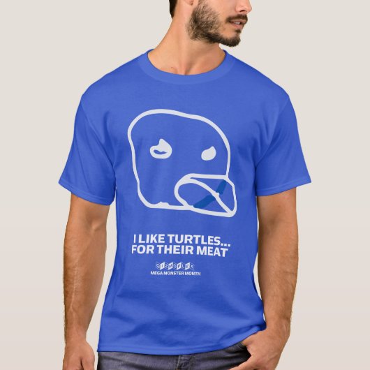 Crow vs. Servo: ICH MAG TURTLES... T-Shirt (Vorderseite)
