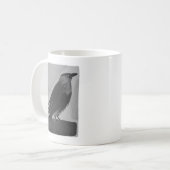 Crow Watercolor Kaffeetasse (Vorderseite Links)