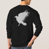 Crow - weiß T-Shirt (Rückseite)