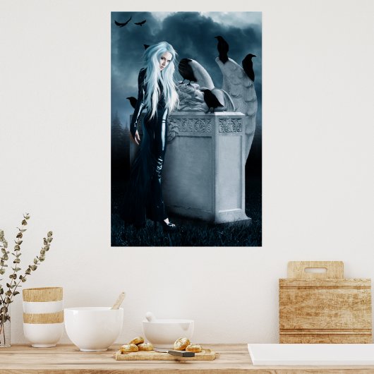 Crow Witz Poster (Küche)