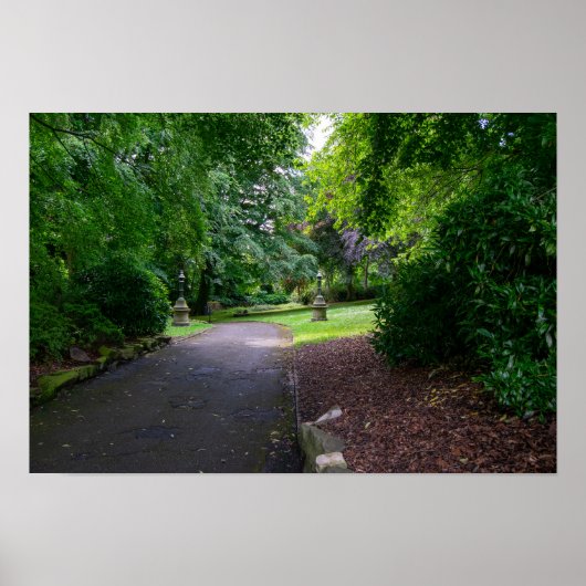 Crow Wood Park, Sowerby Bridge Poster (Vorne)