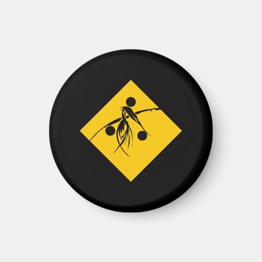 Crow-Zeichen Magnet (Vorne)