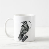 Crow-Zeichnend Tasse (Links)