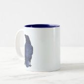 Crow Zweifarbige Tasse (Vorderseite Links)