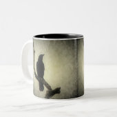 Crow Zweifarbige Tasse (Vorderseite Links)