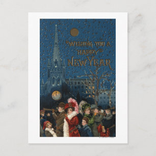 Crowd Blower Horns Postkarte