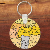 Crowd cat schlüsselanhänger (Rückseite)