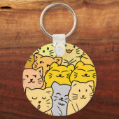 Crowd cat schlüsselanhänger (Vorderseite)