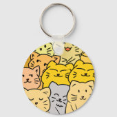 Crowd cat schlüsselanhänger (Rückseite)