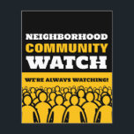 Crowd Design, Nachbarschaft Community Warning Flyer<br><div class="desc">Crowd Design,  Neighborhood Beobachten Sie Community Warning Flyer durch den Business Card Store.</div>
