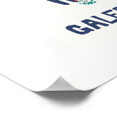 Crowd Illustration Art Print Connected Community Poster (Ecke)