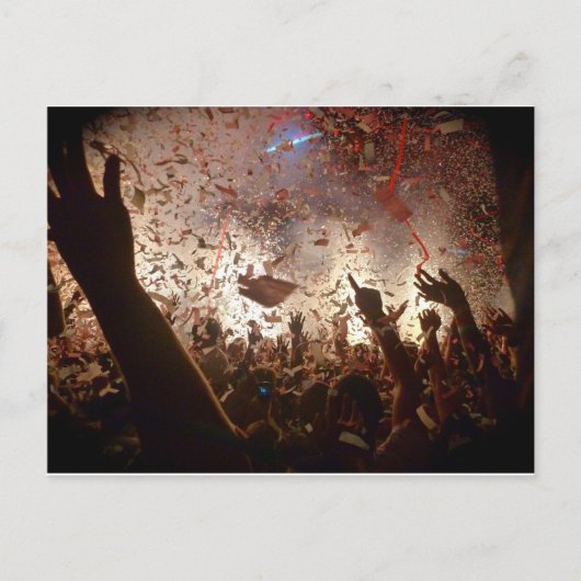 Crowd Party Postkarte (Vorderseite)