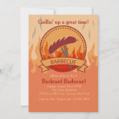 Crowd Pleaser Barbecue Einladung (Vorderseite)