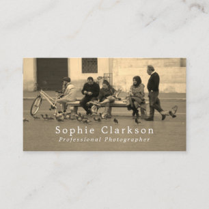 Crowd Portrait, Fotograf, Fotografie Visitenkarte