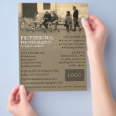 Crowd Portrait, Fotografie, Fotograf - Vermietung Flyer (Hand)