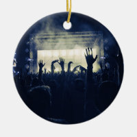Crowd & Stage - Blue