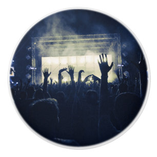 Crowd & Stage - Blue Keramikknauf
