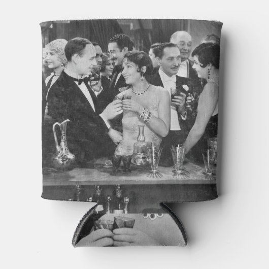 Crowded Bar Couple Scene Dosenkühler (Vorderseite)