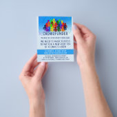 Crowdfunding, Crowdfunder, Crowdfunding Flyer (Gruppe)