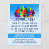 Crowdfunding, Crowdfunder, Crowdfunding Flyer (Vorne)