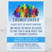 Crowdfunding, Crowdfunder, Crowdfunding Flyer (Vorne)