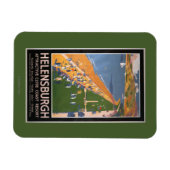 Crowds entlang des Clyde Coast Beach Railplers Magnet (Horizontal)