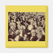 Crowdszene der 20er Jahre Magnet (Vorne)