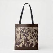 Crowdszene der 20er Jahre Tasche (Vorderseite)