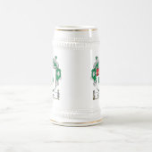 Crowe Familienwappen Bierglas (Mittel)