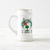 Crowe Familienwappen Bierglas (Links)