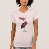 Crowed Marsala Heron T-Shirt (Vorderseite)