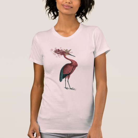Crowed Marsala Heron T-Shirt (Vorderseite)