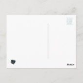 CrowFoot-Kaffeekarte Postkarte (Rückseite)