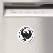 Crowfoot Magnet, Runde und Platz Magnet (In Situ (Geschirrspüler))