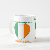 Crowley Kaffeetasse (Vorderseite Links)