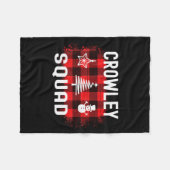 Crowley Proud Family Reunion Last Name Christmas S Fleecedecke (Vorderseite (Horizontal))