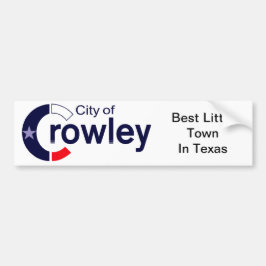 Crowley, Texas Autoaufkleber